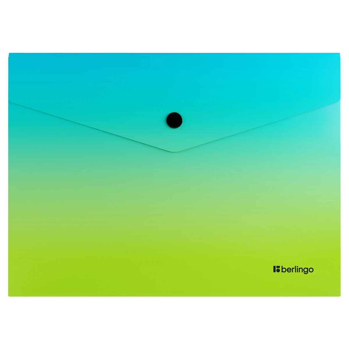 Папка-конверт на кнопке Berlingo "Radiance", A5, 180мкм,