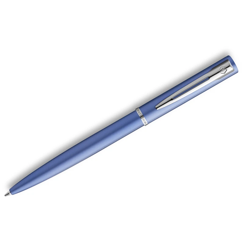 Ручка шариковая Waterman "Allure Blue" синяя, 1,0мм, кнопоч.,