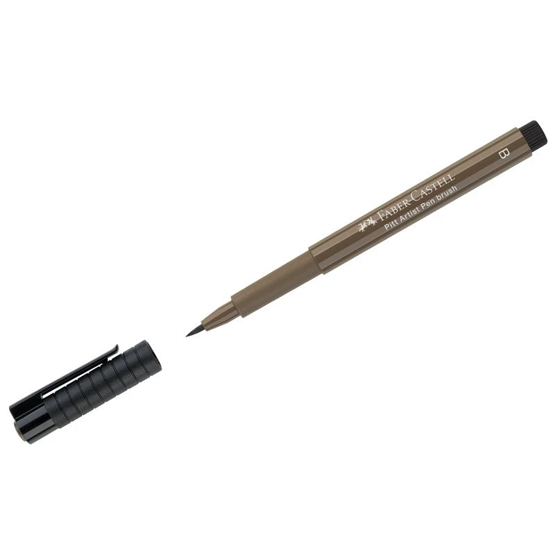 Ручка капиллярная Faber-Castell "Pitt Artist Pen Brush" цвет 178 нуга,