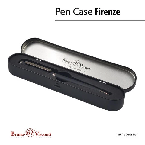 Ручка подарочная шариковая BRUNO VISCONTI "Firenze", корпус черный, 1