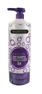 MORFOSE Keratin Шампунь для очень поврежденных, слабых и ломких волос, 1000