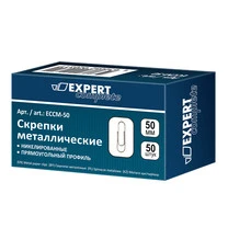"Expert Complete" Скрепки металлические ECCM-50 50 мм. 50 штук,