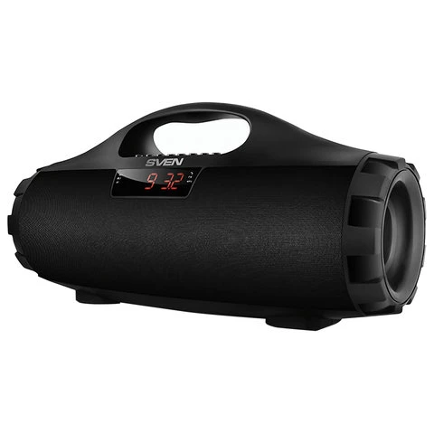 Колонка портативная SVEN PS-460, 2.0, 18 Вт, Bluetooth, FM-тюнер, USB, microUSB,