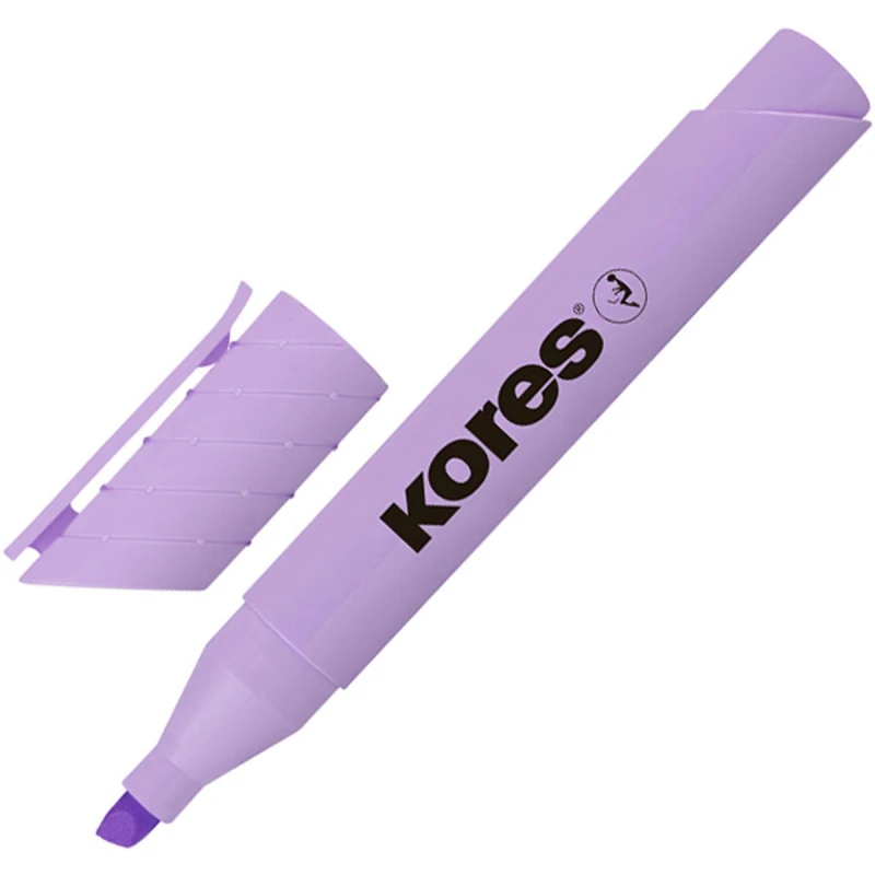 Маркер текстовыделитель Kores HighLinerPlusPastel на водной основе, фиолетовый