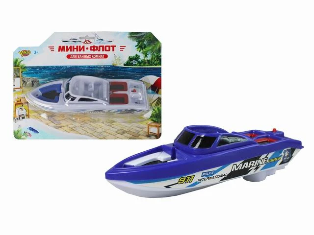 Катер (22 см) "Мини флот. Полиция" (арт.M1247-1)