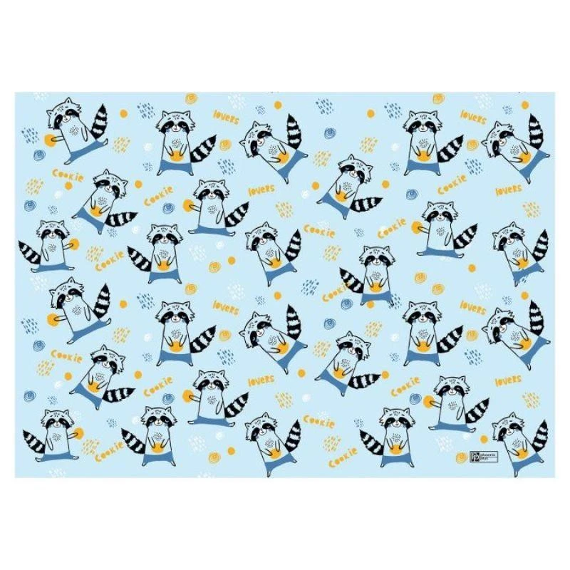 Пленка для уроков труда Еноты,500x700 мм, арт.51146/ 200