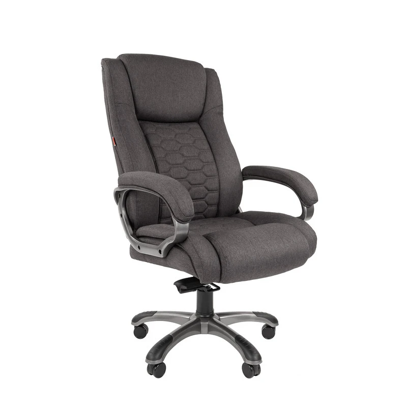 Кресло офисное easy chair 304 lt серое черное сетка ткань пластик