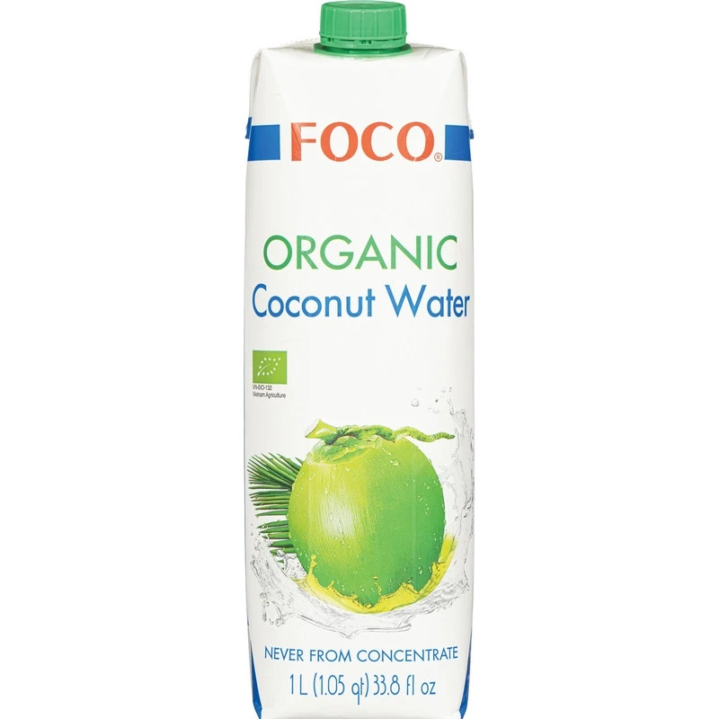 Напиток Foco вода кокоса 1л. тетрапак