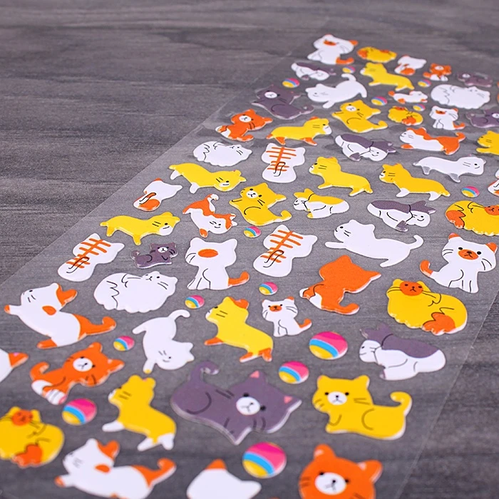 Наклейки объемные 10*23,5см ассорти Наклейки объемные 10*23,5см ассорти