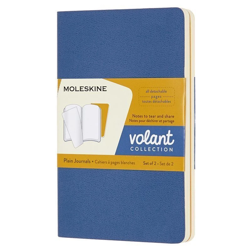 Блокнот Moleskine VOLANT Pocket 90x140мм. 80стр. нелинованный мягкая обложка