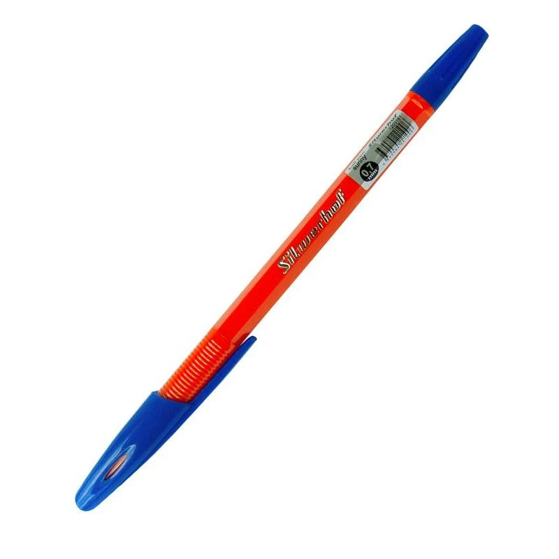 Ручка шариковая Silwerhof SUNNY 0.7мм корпус пластик синие чернила