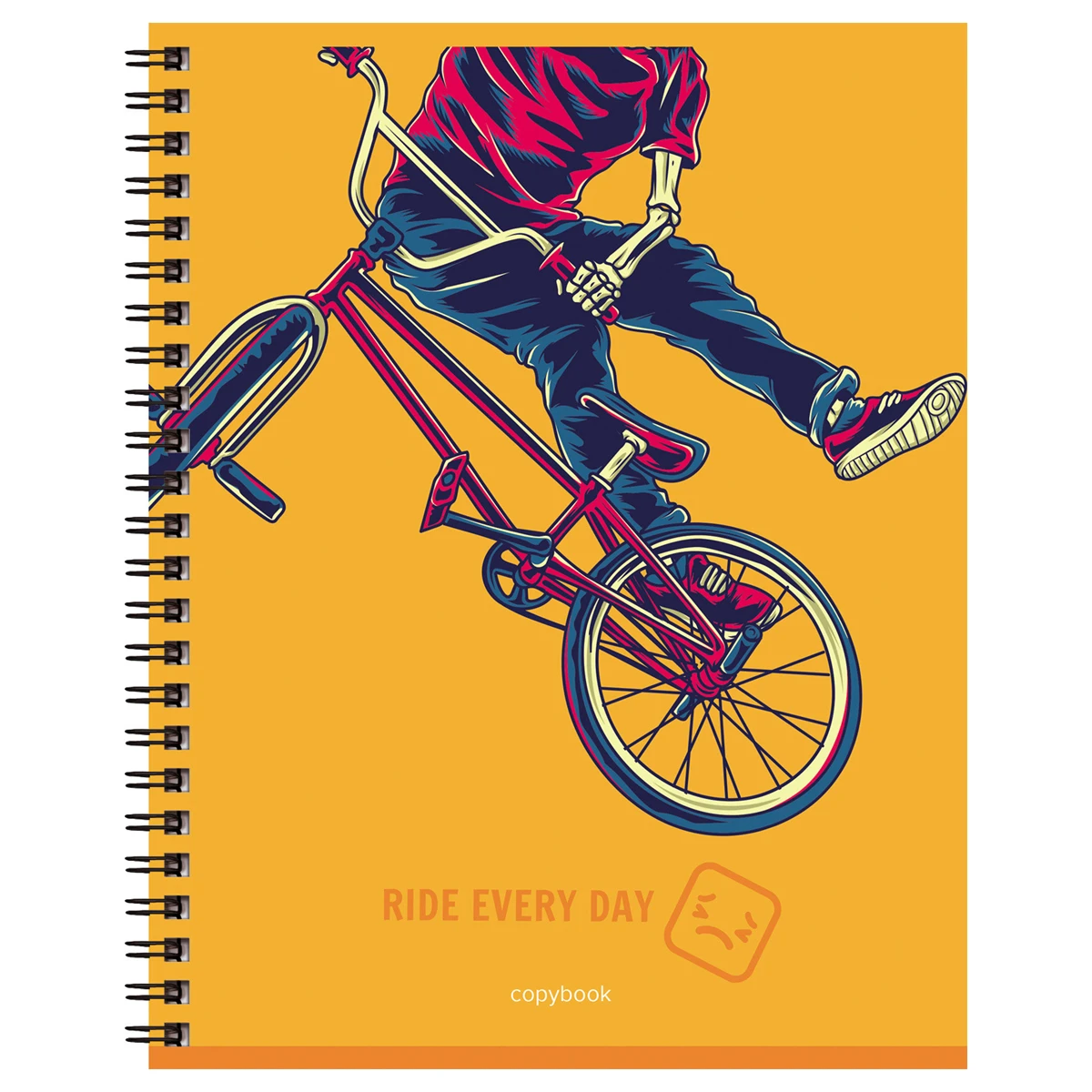 Тетрадь 48л., А5, клетка на гребне BG "Teen story", матовая ламинация, Тетрадь 48л., А5, клетка на гребне BG "Teen story", матовая ламинация,