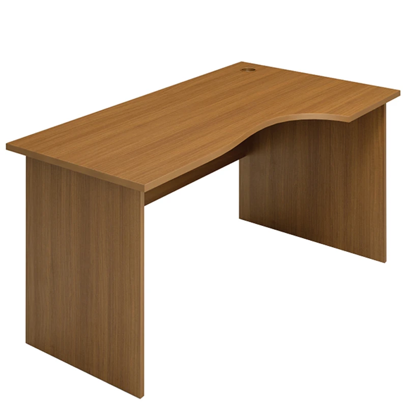Стол письменный угловой правосторонний, 1400*900/700*750, Стиль/Орех: