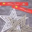 Подвеска новогодняя "Звезда" ассорти h-30см