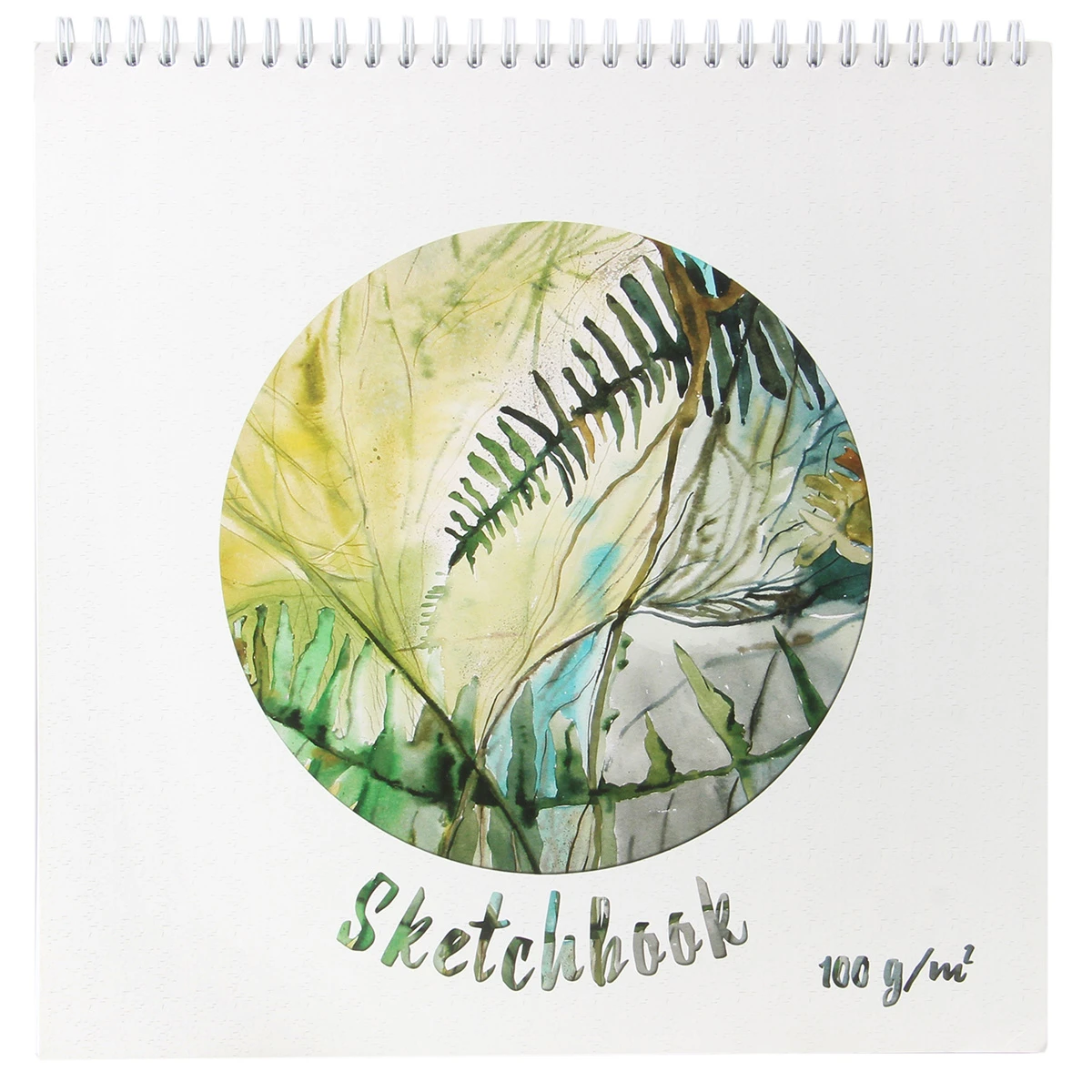 Блокнот для зарисовок, 60л., 250х250 мм, на гребне