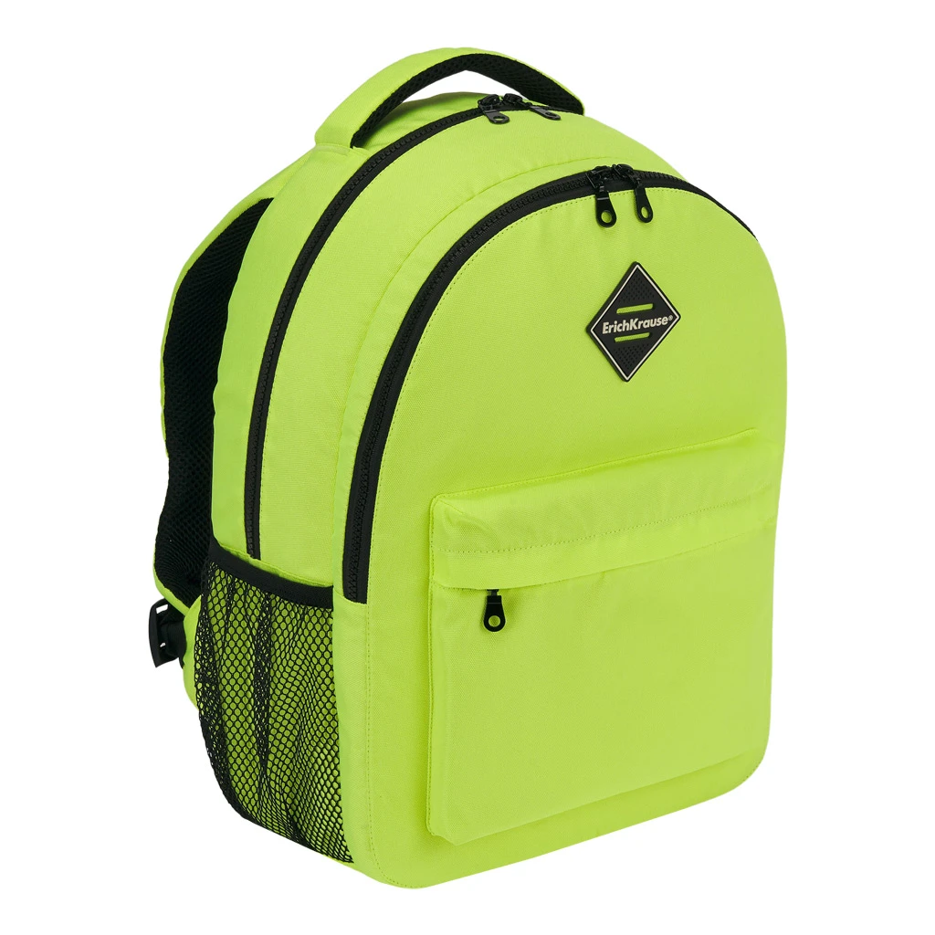 Ученический рюкзак Erich Krause EasyLine с двумя отделениями 20L Neon Yellow