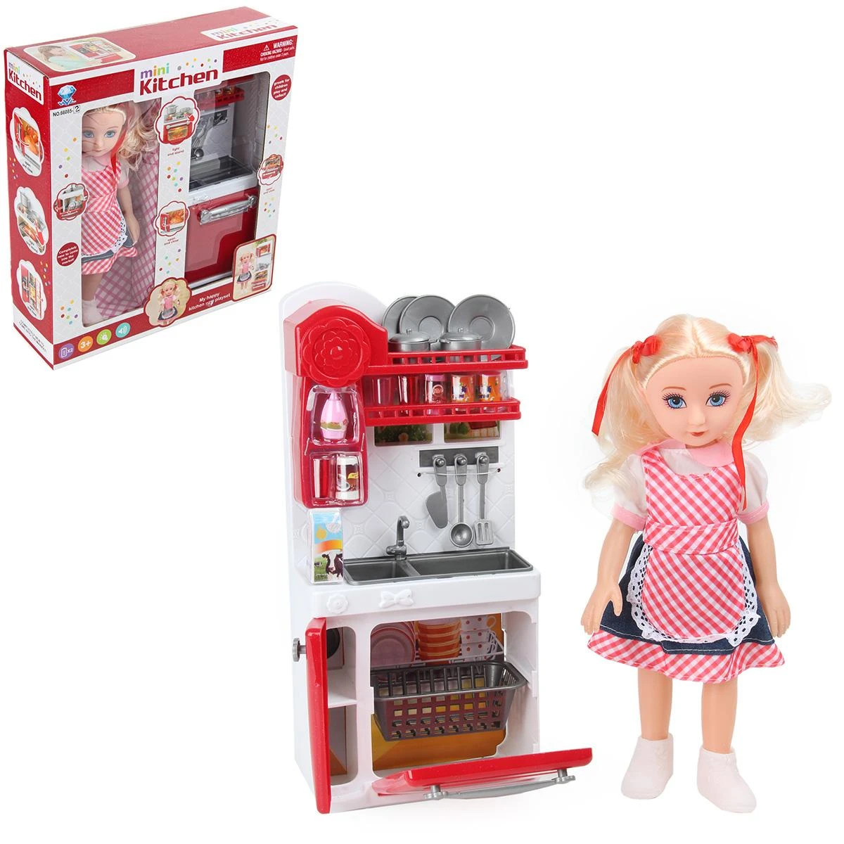Кукла с кухней. 80909