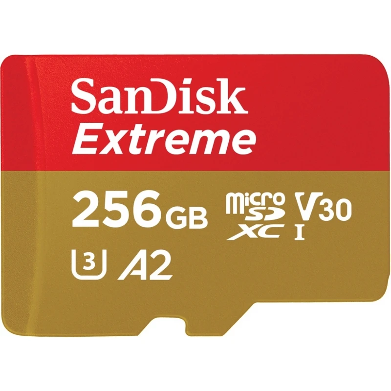 Карта памяти SanDisk Extreme microSDXC UHS-I A2 +ад, SDSQXA1-256G-GN6MA