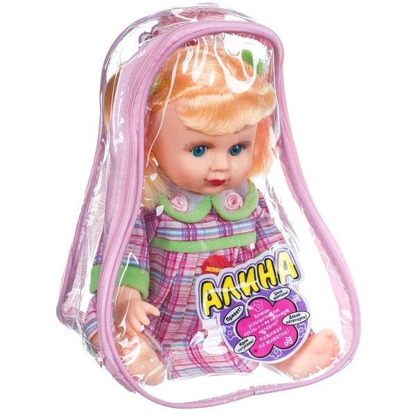 Кукла Play Smart Алина с хвостиками в сумке 22 см., IC рус.   Д22432