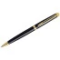 Ручка шариковая Waterman "Hemisphere Mars Black GT" синяя, 1,0мм,