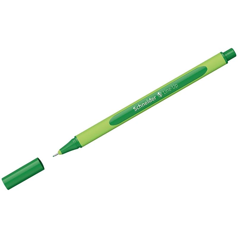 Ручка капиллярная Schneider "Line-Up" темно-зеленая, 0,4мм 191004