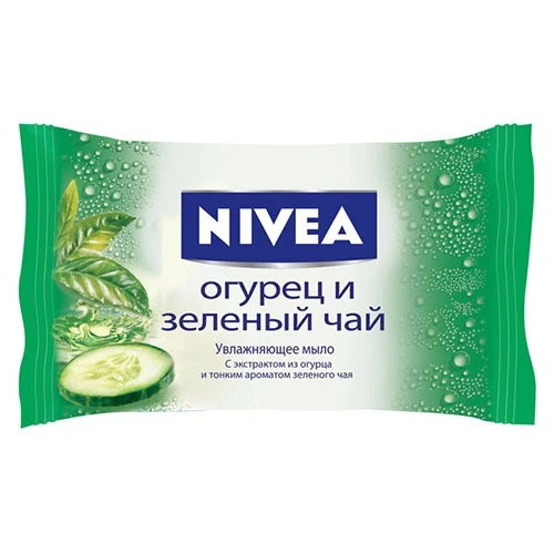 Мыло NIVEA Огурец и зеленый чай, 90 г