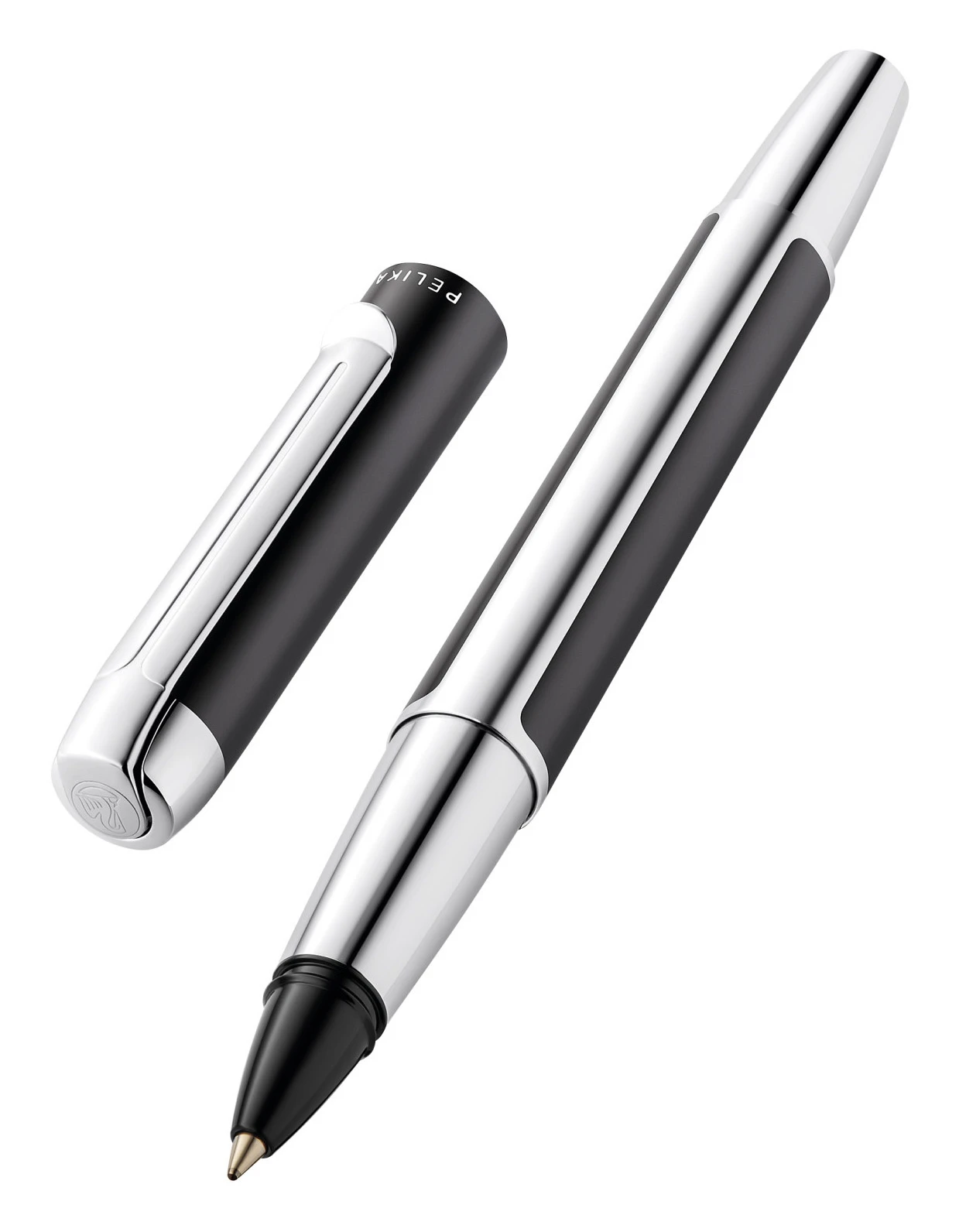 Ручка роллер Pelikan Elegance Pura R40 (PL817448) антрацитовый/серебристый