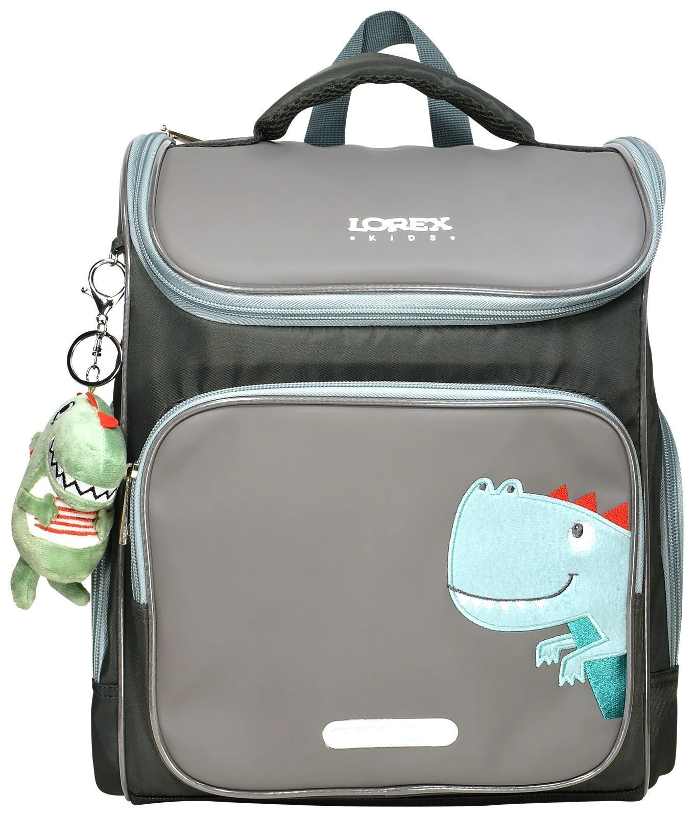 Рюкзак LOREX KIDS CLASSIC DINO 16 л серый 36x28x16 жестк. каркас 1 отд. молния