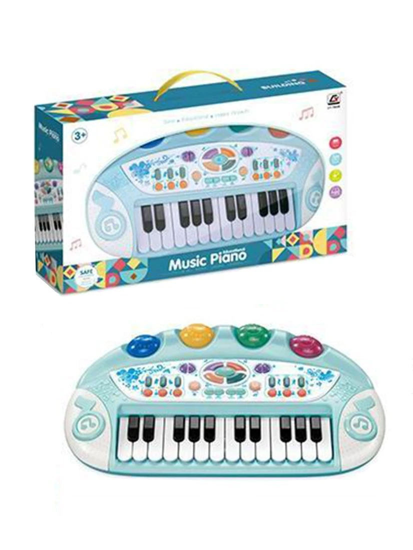 Музыкальный инструмент: орган, 24 клавиши, свет, звук