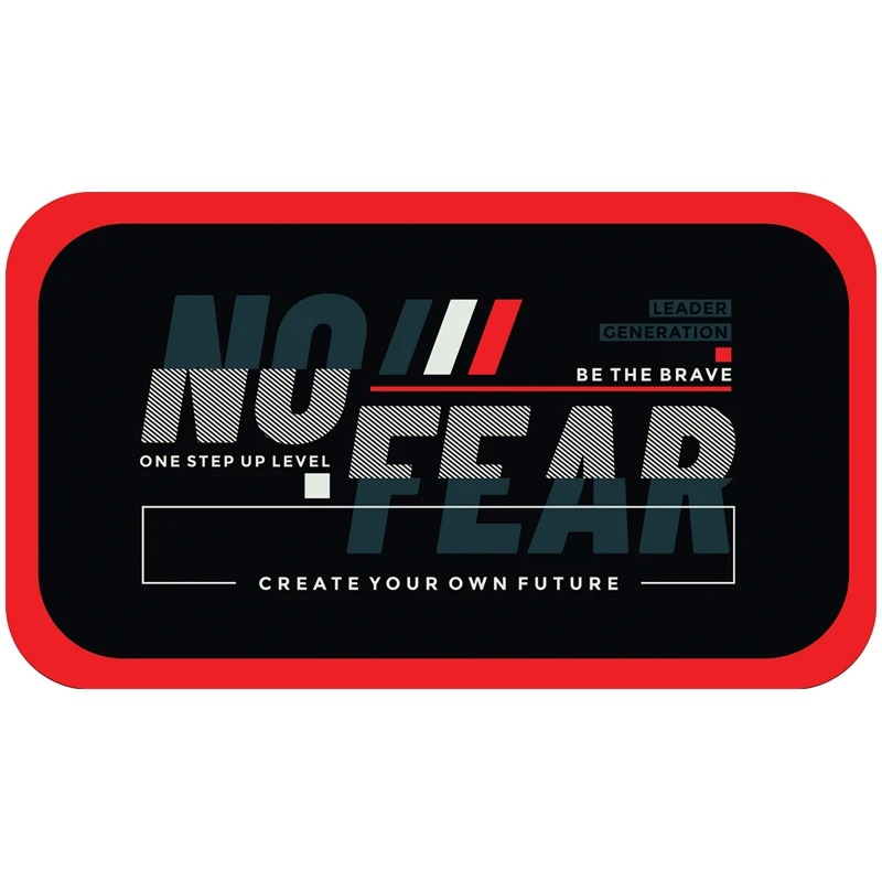 Пенал 2 отделения, 190*110 ArtSpace "No fear", ламинированный картон,