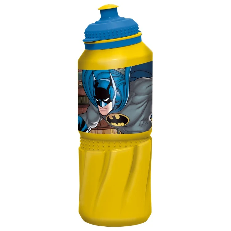 Бутылка пластиковая (спортивная 530 мл). Бэтмэн