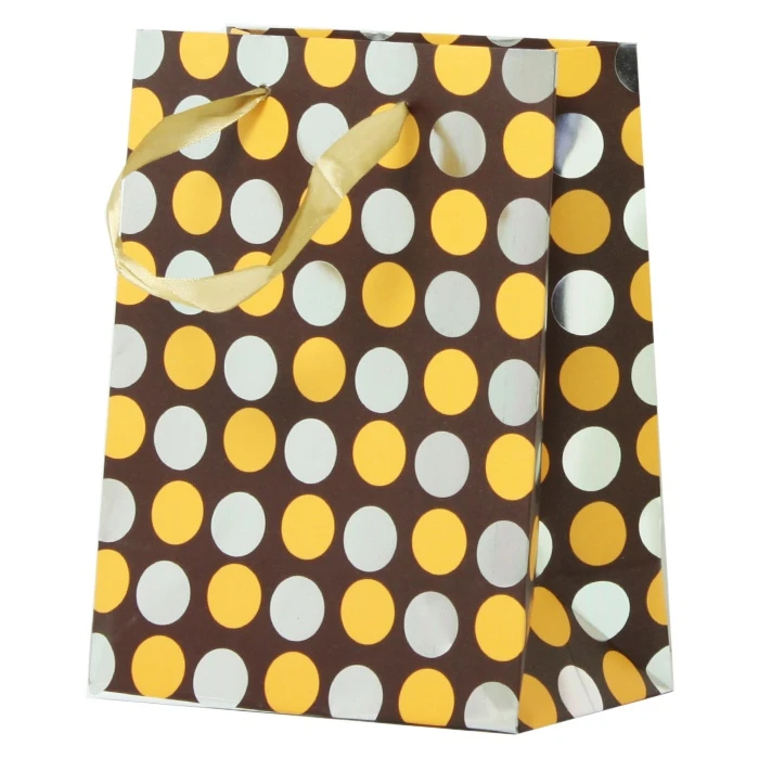 Пакет подарочный 23*18*10см "Darvish" круги Пакет подарочный 23*18*10см "Darvish" круги