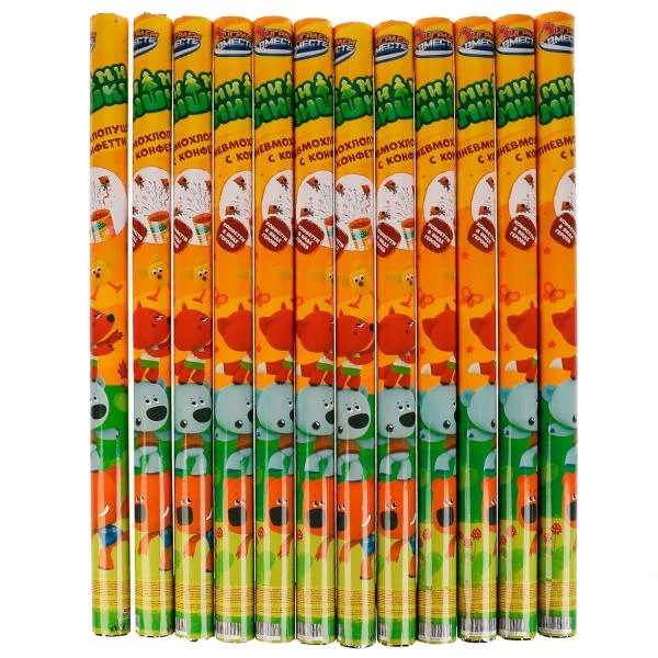 Пневмохлопушка с конфетти в виде героев Ми-ми-мишки 80см. ИГРАЕМ ВМЕСТЕ