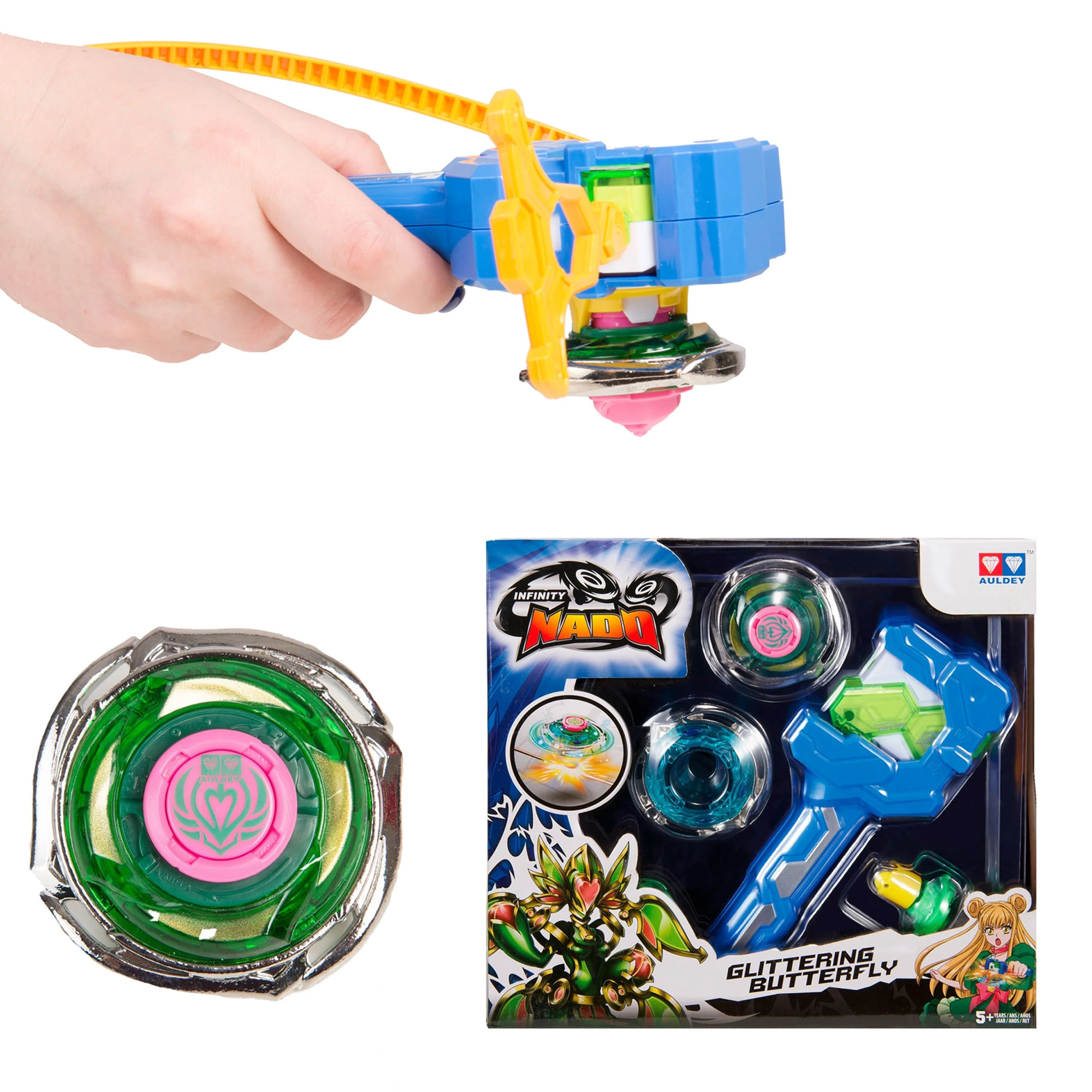 "Инфинити Надо". Волчок Атлетик, "Glittering Butterfly". TM "Инфинити Надо". Волчок Атлетик, "Glittering Butterfly". TM