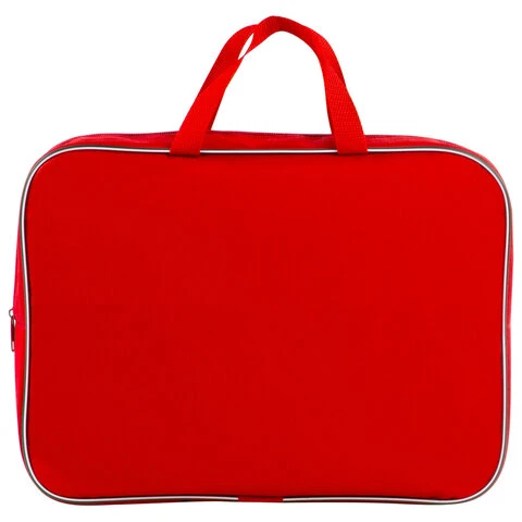 Папка для тетрадей с ручками ПИФАГОР, А4, ширина 80 мм, ткань, молния вокруг,