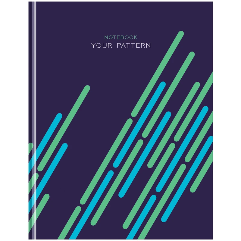 Бизнес-блокнот А5, 80л., BG "Your pattern", матовая ламинация,