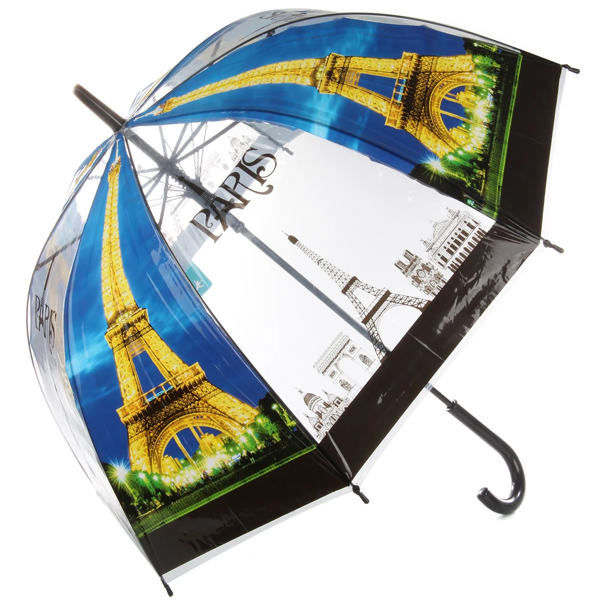 Зонтик детский трость, в ассортименте, длина 83см/диам.85см.