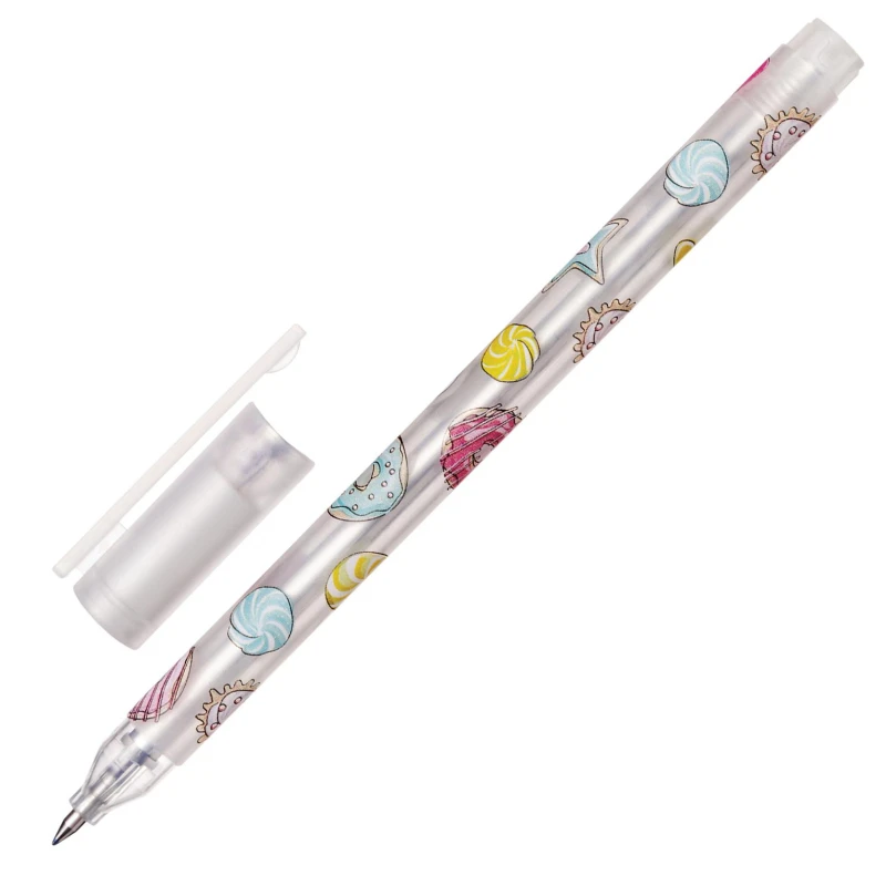 Ручка гелевая неавтоматическая UniWrite Сладкое настр. 0,5мм синяя 20-0305/04