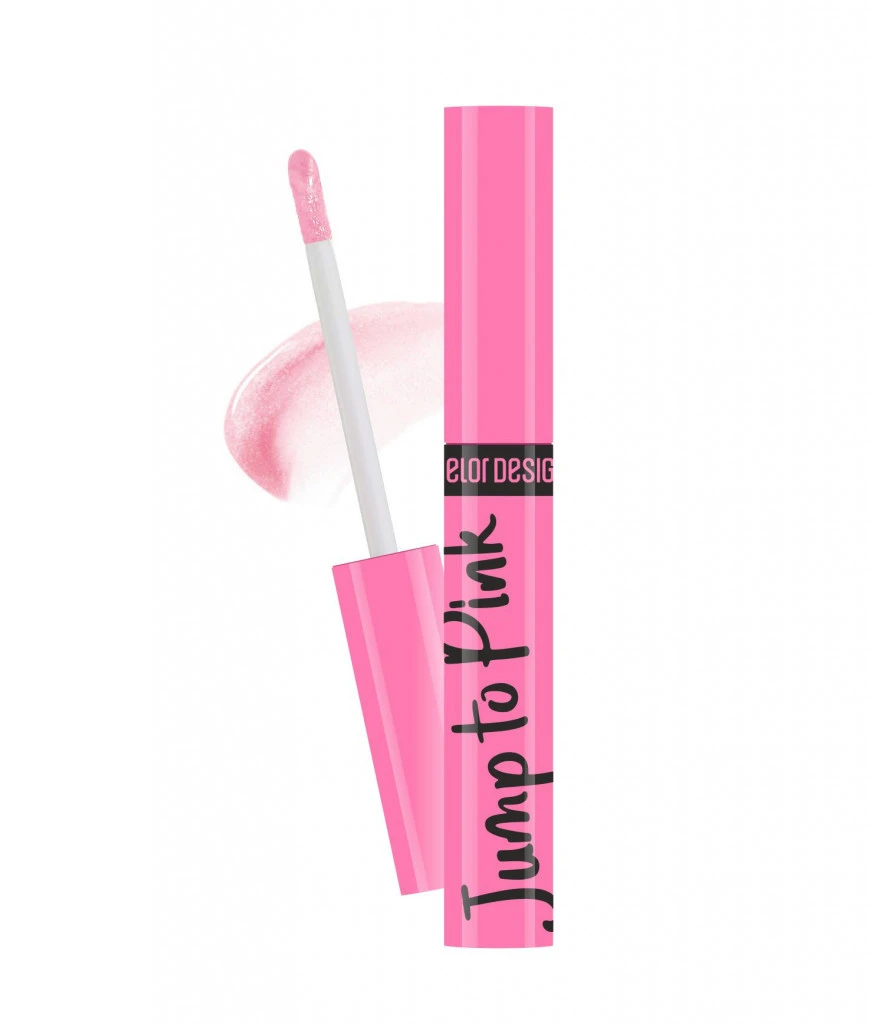 Belor Design Блеск для губ меняющ цвет JUMP TO PINK (Холодный Розовый)