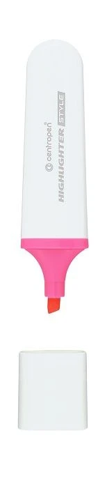 Маркер текстов. CENTROPEN STYLE 1-4,6 мм роз. скошенный Маркер текстов. CENTROPEN STYLE 1-4,6 мм роз. скошенный