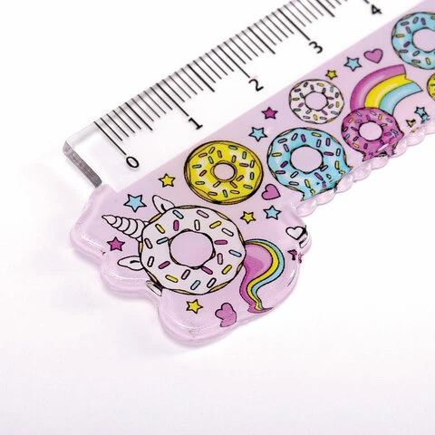 Линейка пластик 15 см ЮНЛАНДИЯ "СЛАДКИЕ ИСТОРИИ", фигурная, цветная Линейка пластик 15 см ЮНЛАНДИЯ "СЛАДКИЕ ИСТОРИИ", фигурная, цветная