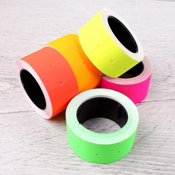 Ценник 20*10мм "Darvish" для этикет пистолета цветной Ценник 20*10мм "Darvish" для этикет пистолета цветной