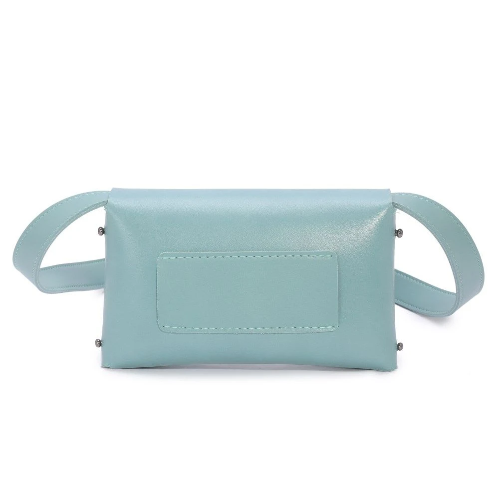 OPS-0150 Сумка поясная (серо-голубой)