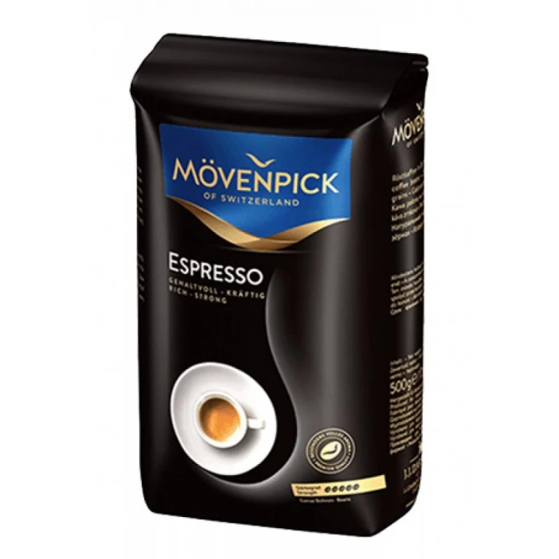 Кофе Movenpick Espresso в зернах, 500г.