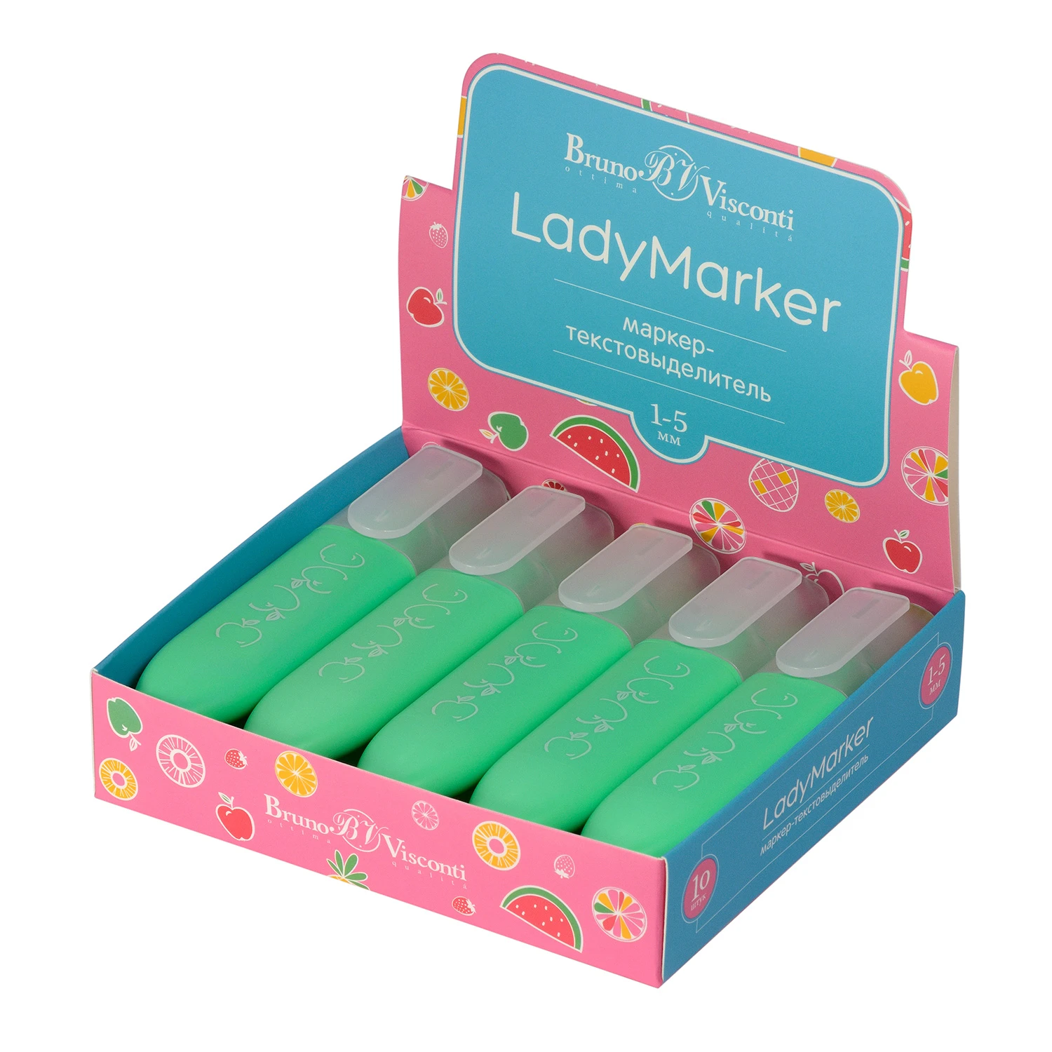 ТЕКСТОВЫДЕЛИТЕЛЬ "LadyMarker" ЗЕЛЕНЫЙ