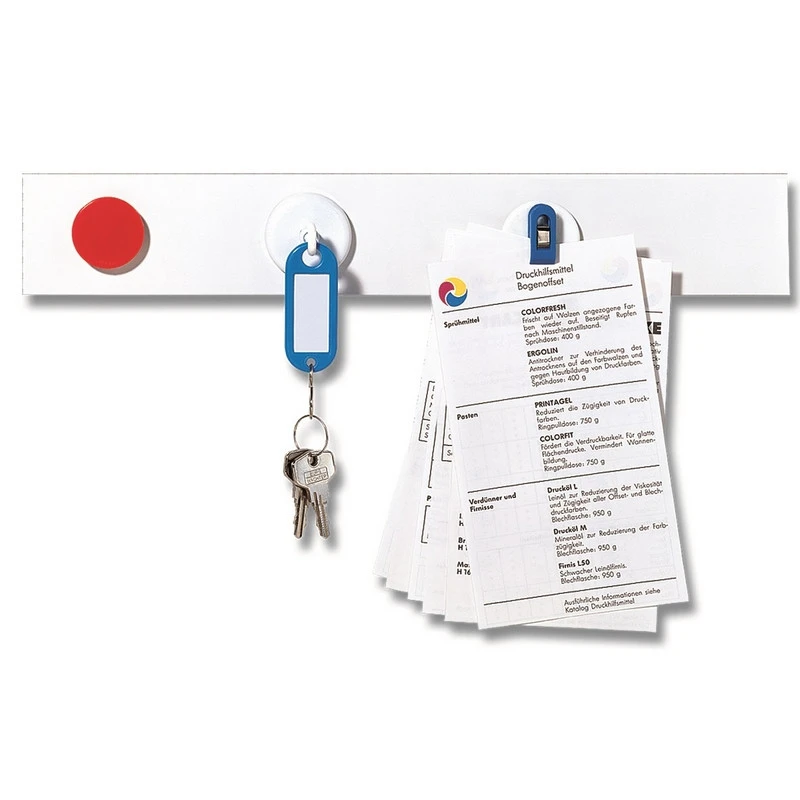 Магнитный держатель для досок 2x3, планка 5х50 см, в комплекте 3 магнита