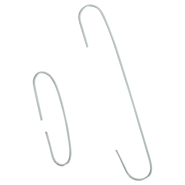 Новогодний крючок для елочных украшений метал.Набор 100шт.3см/7см(25/75)