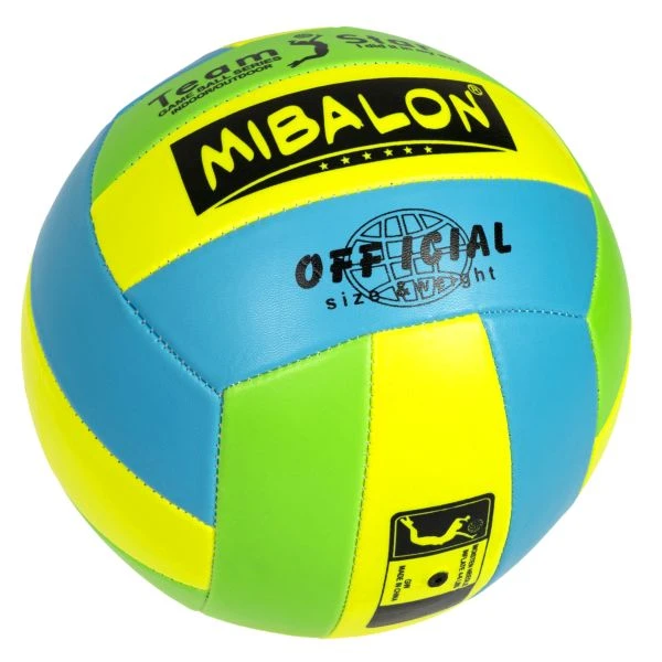 Мяч волейбольный, PVC, 225г, 1 слой, размер 5, MIBALON