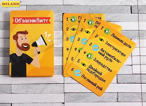 Карточная игра Объясни Вите (32 карточки) 12+ ИН-2235
