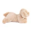 Мягкая игрушка «Собачка лежачая», 28 см, бежевая